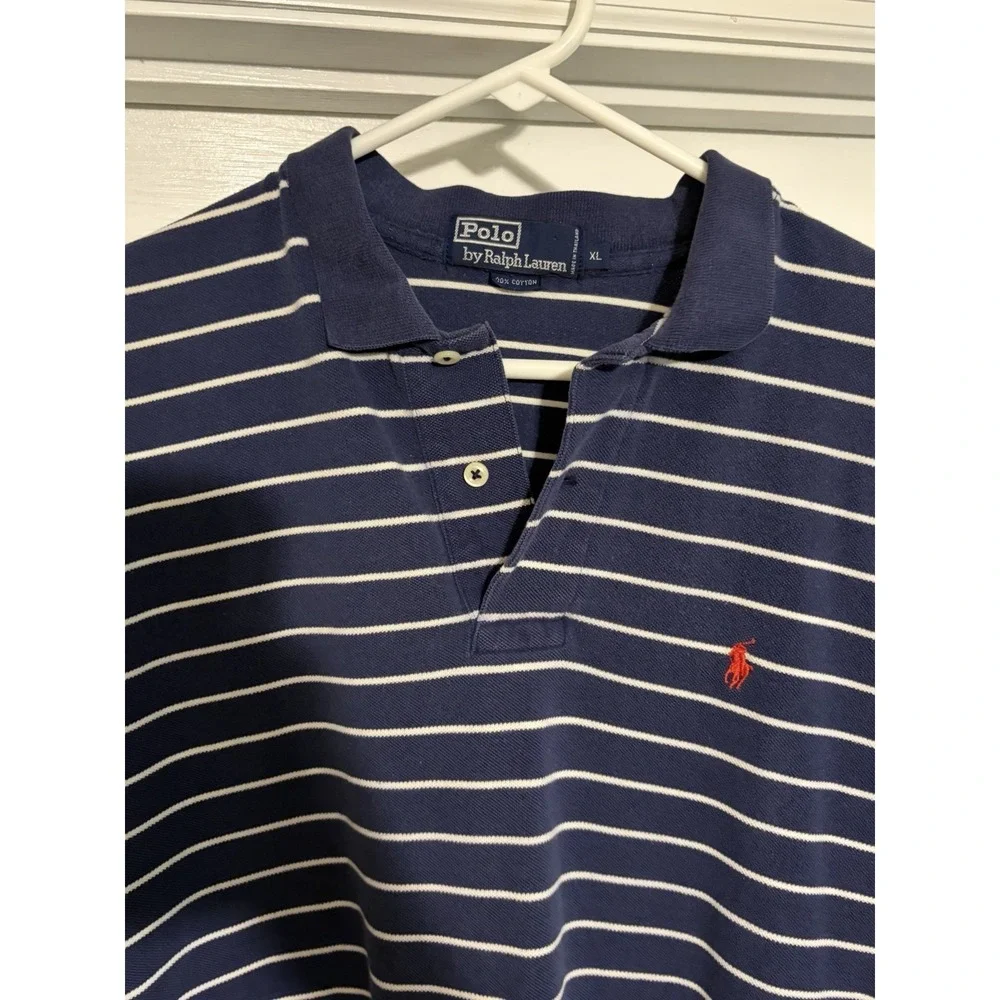 VTG Ralph Lauren Men's Polo Shirt Size XL, Collared Polo Shirts Size Extra Large